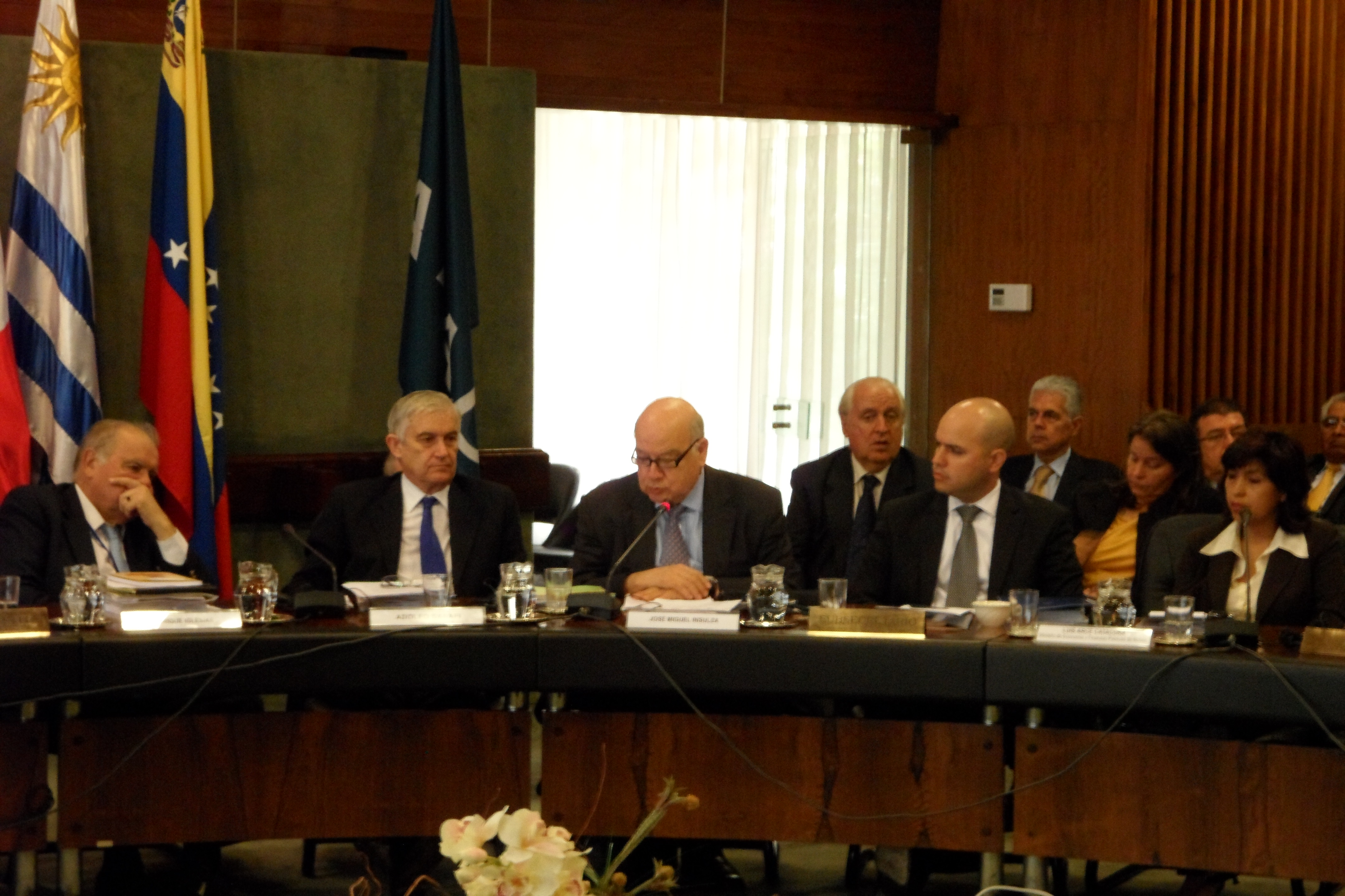 Intervención del Secretario General de la OEA, Don José Miguel Insulza en el Foro de Altas Autoridades Económicas Desarrollado en ALADI(16 de marzo de 2012)